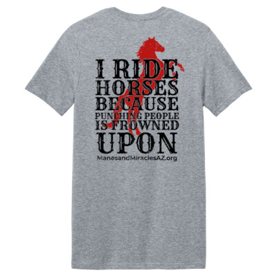 Adult - I Ride Horses Tee Thumbnail