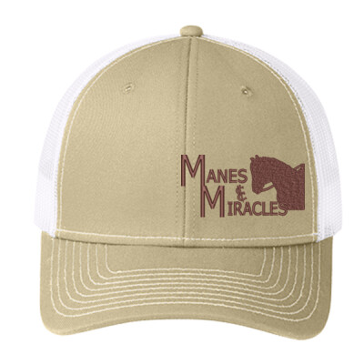 Snapback Trucker Hat - Embroidered MM Logo on front side Thumbnail