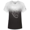 Women's V-Neck Ombre T-Shirt Thumbnail